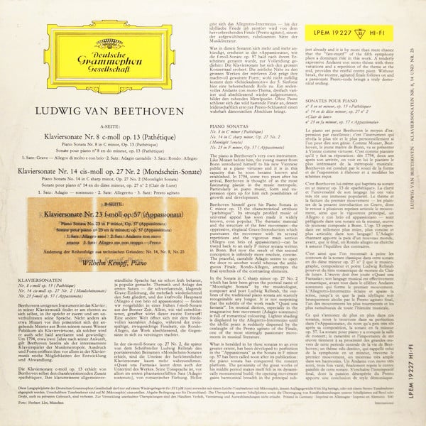 Ludwig van Beethoven - Wilhelm Kempff-1
