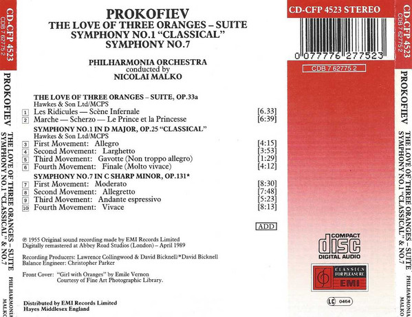 Sergei Prokofiev, Philharmonia Orchestra, Nicolai Malko-2