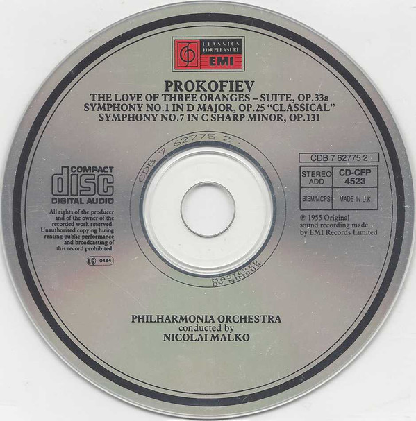 Sergei Prokofiev, Philharmonia Orchestra, Nicolai Malko-3