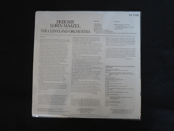 Claude Debussy, Lorin Maazel, The Cleveland Orchestra-1