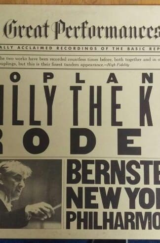 Copland: Billy The Kid / Rodeo (Europe 1981):Leonard Bernstein