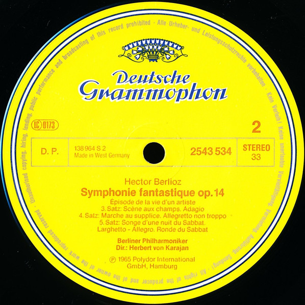 Carl Maria von Weber, Hector Berlioz, Berliner Philharmoniker, Herbert von Karajan-3