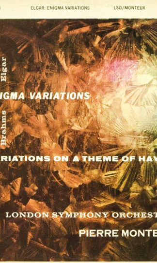 Sir Edward Elgar / Johannes Brahms – Pierre Monteux And London Symphony Orchestra-0