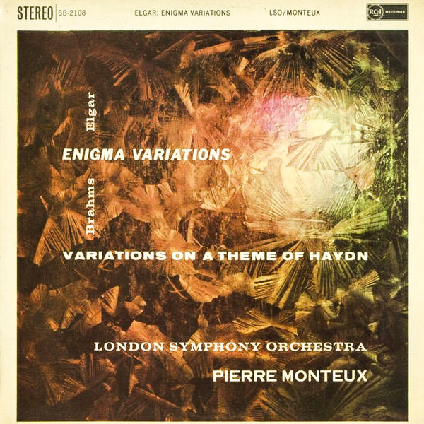 Sir Edward Elgar / Johannes Brahms – Pierre Monteux And London Symphony Orchestra-0
