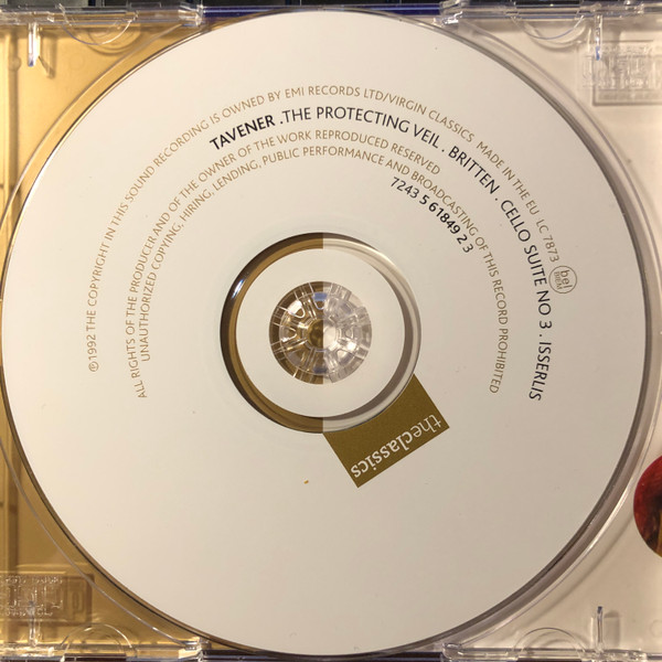 John Tavener, Benjamin Britten - Steven Isserlis, London Symphony Orchestra, Gennadi Rozhdestvensky-4