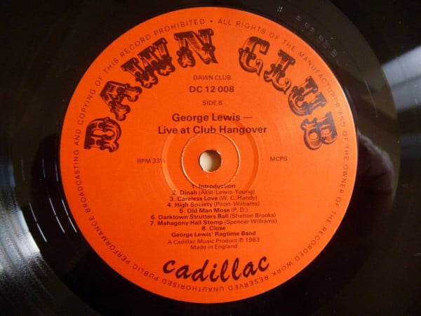 George Lewis' Ragtime Band-1