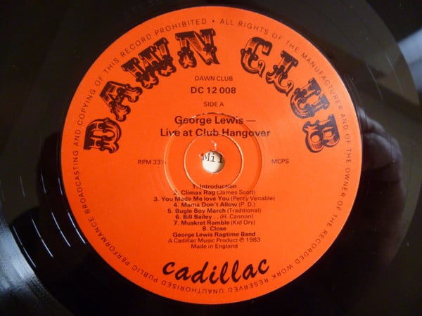 George Lewis' Ragtime Band-2
