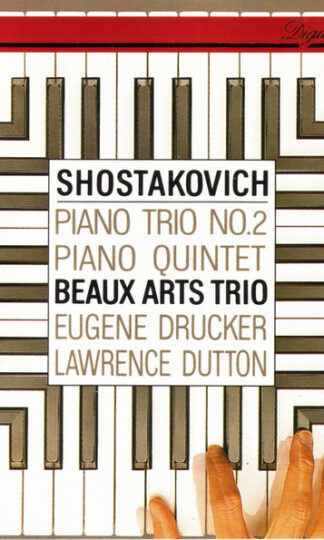 Dmitri Shostakovich, Beaux Arts Trio, Eugene Drucker, Lawrence Dutton-0