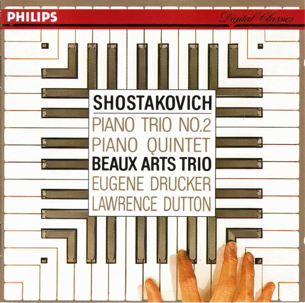 Dmitri Shostakovich, Beaux Arts Trio, Eugene Drucker, Lawrence Dutton-0