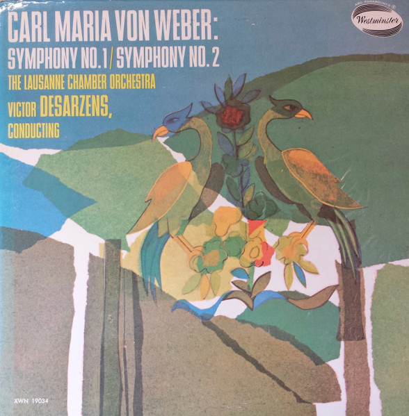 Carl Maria von Weber, Orchestre De Chambre De Lausanne, Victor Desarzens-0