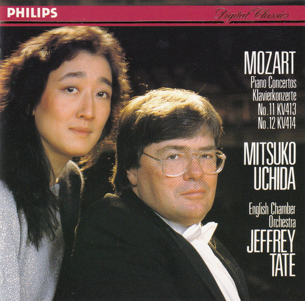Wolfgang Amadeus Mozart, Mitsuko Uchida, English Chamber Orchestra, Jeffrey Tate-0