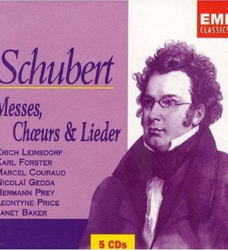 Erich Leinsdorf, Karl Forster, Marcel Couraud, Nicolai Gedda / Franz Schubert-0