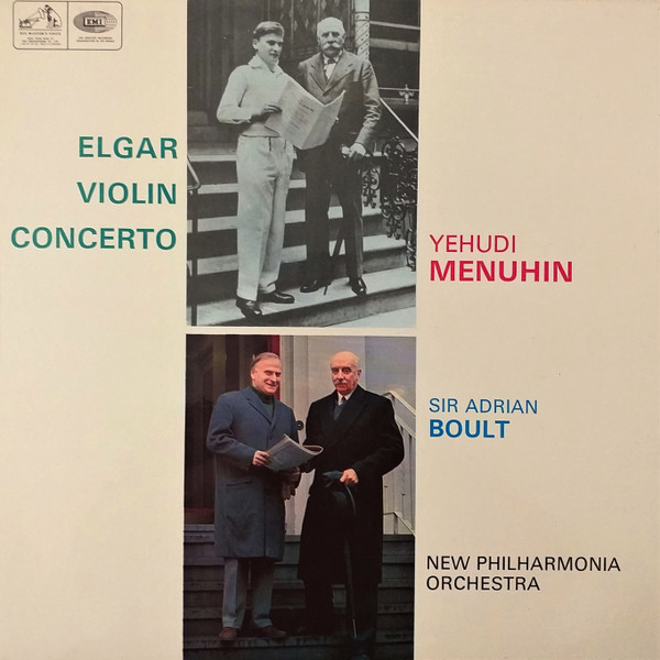 Yehudi Menuhin, Sir Adrian Boult - Sir Edward Elgar-0