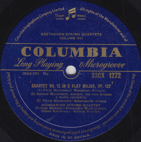 Ludwig van Beethoven, The Hungarian Quartet-2