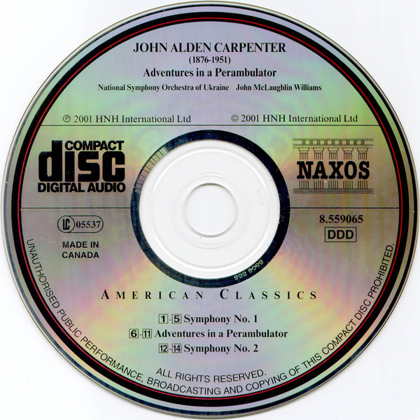John Alden Carpenter - National Symphony Orchestra Of Ukraine / John McLaughlin Williams-3