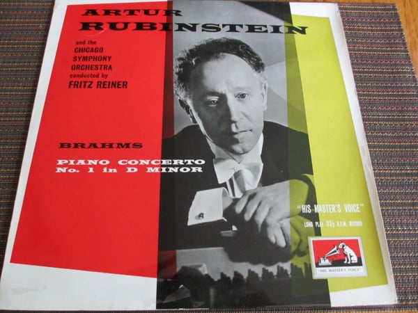 Johannes Brahms - Arthur Rubinstein With The Chicago Symphony Orchestra Conducted By Fritz Reiner-0