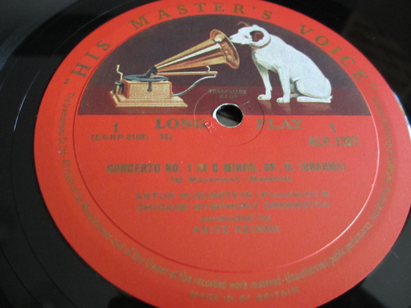Johannes Brahms - Arthur Rubinstein With The Chicago Symphony Orchestra Conducted By Fritz Reiner-2