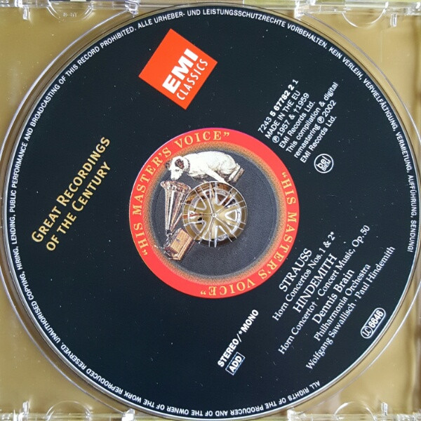 Richard Strauss, Paul Hindemith, Dennis Brain-2