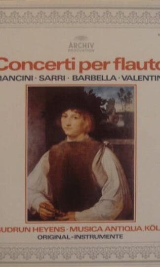 Concerti Per Flauto (Germany 1978):Gudrun Heyens
