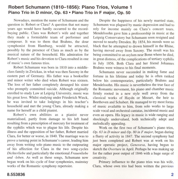 Robert Schumann - Vienna Brahms Trio-4