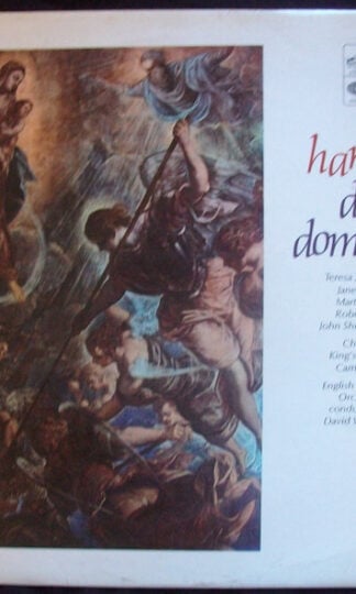 Georg Friedrich Händel / The King's College Choir Of Cambridge / Teresa Żylis-Gara / Janet Baker / Robert Tear / John Shirley-Quirk / English Chamber Orchestra / David Willcocks-0