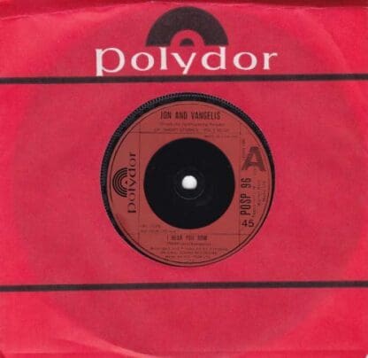 I Hear You Now 7" (UK 1979):Jon And Vangelis