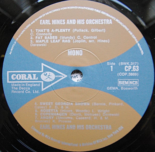 Earl Hines And His Orchestra-2