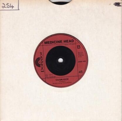 Slip And Slide / Cajun Kick 7" (UK 1974):Medicine Head - Image 2