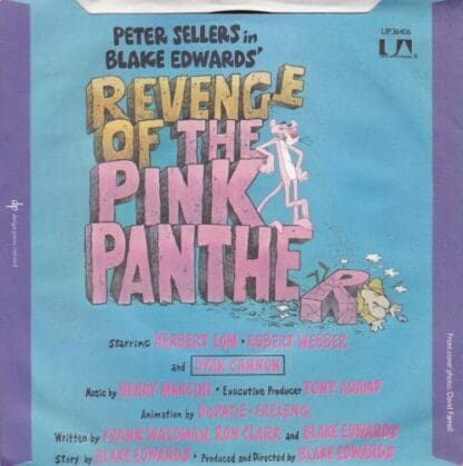 Thank Heaven For Little Girls 7" (UK 1978) [Pink Panther]:Chef Inspecteur Jacques Clouseau - Image 2