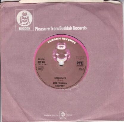 Simon Says 7" (UK 1974):1910 Fruitgum Company