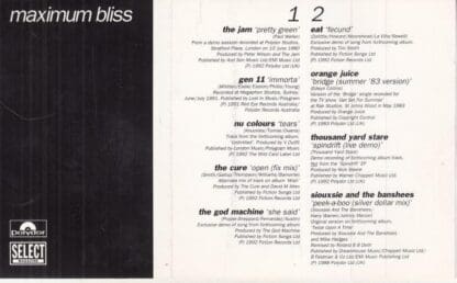 Maximum Bliss:Various - Image 2