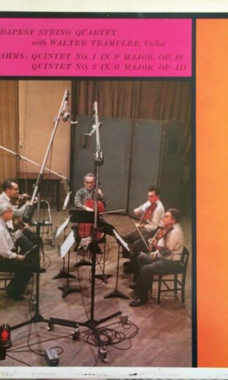 Walter Trampler / Budapest String Quartet / Johannes Brahms-0