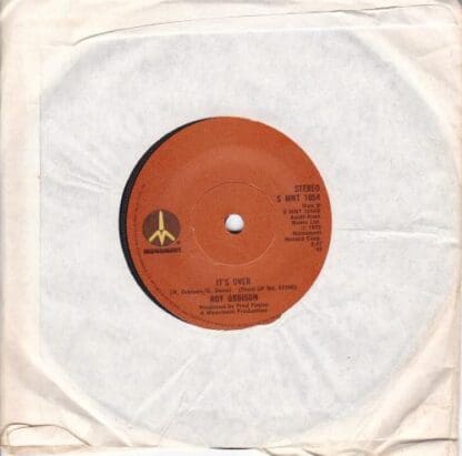 Oh Pretty Woman / It's Over 7" (UK 1972):Roy Orbison - Image 2