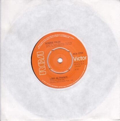 Lost In France / Baby I Remember You 7" (UK 1976):Bonnie Tyler