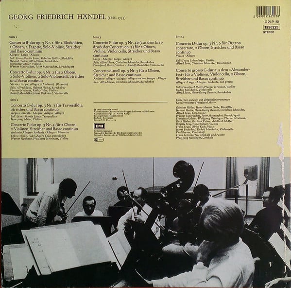 Georg Friedrich Händel, Collegium Aureum-3