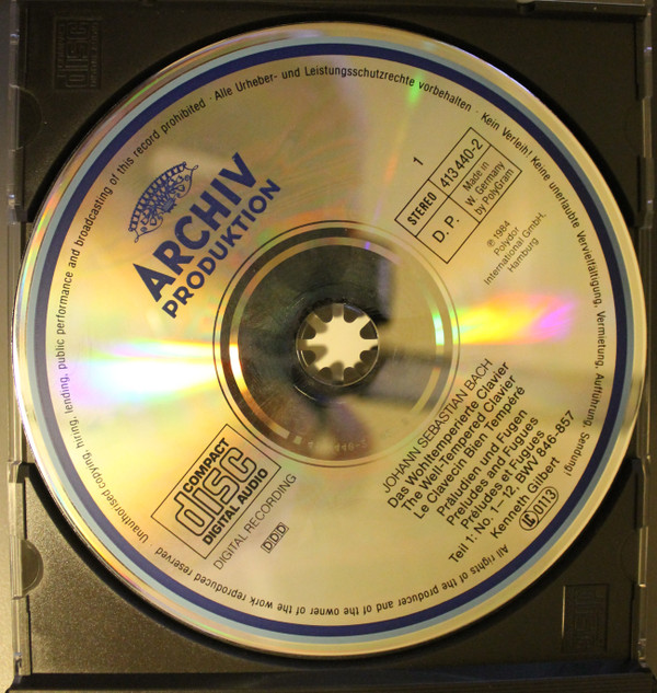 Johann Sebastian Bach, Kenneth Gilbert-3
