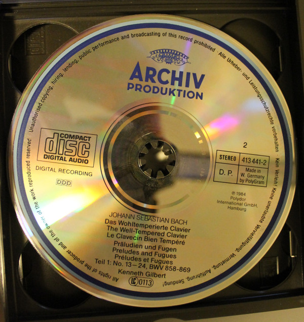 Johann Sebastian Bach, Kenneth Gilbert-4