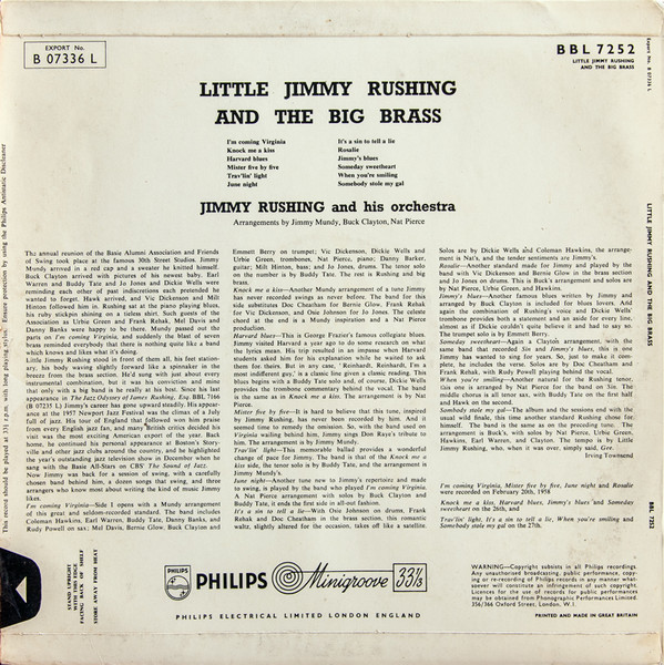 Jimmy Rushing And His Orchestra-1