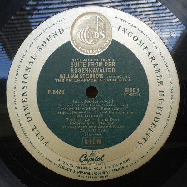 Richard Strauss / William Steinberg, Philharmonia Orchestra-1