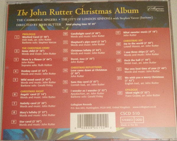 John Rutter, The Cambridge Singers, City Of London Sinfonia-1