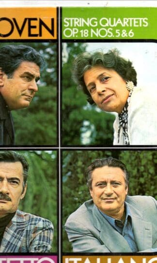 Beethoven: String Quartets OP. 18 Nos. 5 & 6:Quartetto Italiano