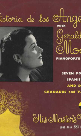Manuel De Falla, Enrique Granados, Joaquín "Quinito" Valverde, Victoria De Los Angeles, Gerald Moore-0