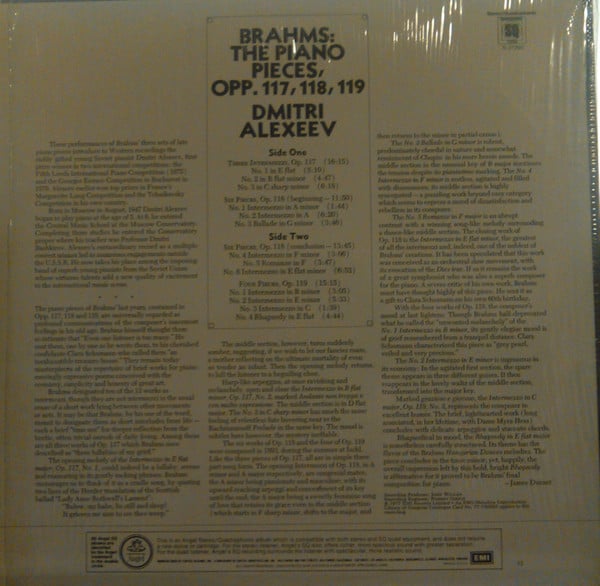 Johannes Brahms, Dmitri Alexeev-1