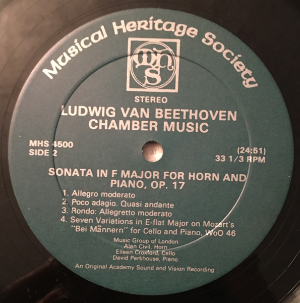 The Music Group Of London, Ludwig van Beethoven-4