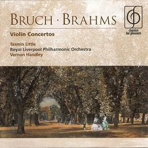 Max Bruch, Johannes Brahms, Tasmin Little, Royal Liverpool Philharmonic Orchestra, Vernon Handley-0