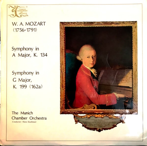 Wolfgang Amadeus Mozart, Münchener Kammerorchester , Conductor Hans Stadlmair-0