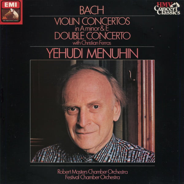 Johann Sebastian Bach, Yehudi Menuhin, Christian Ferras, Robert Masters Chamber Orchestra, Bath Festival Chamber Orchestra-0
