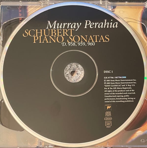 Murray Perahia, Franz Schubert-2