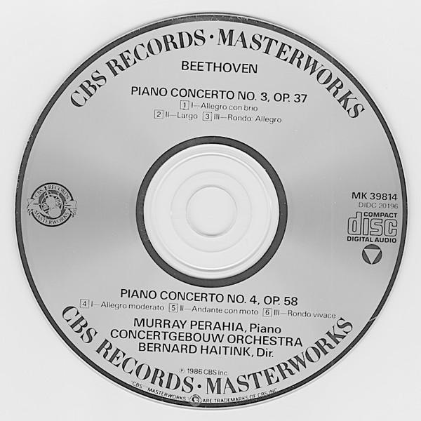 Ludwig van Beethoven - Murray Perahia, Concertgebouworkest, Bernard Haitink-3