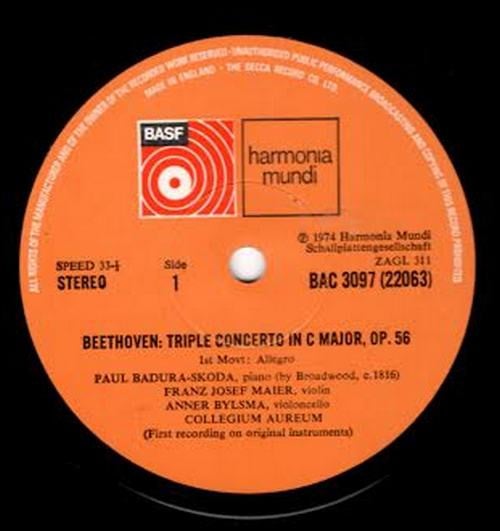 Ludwig van Beethoven, Collegium Aureum-1